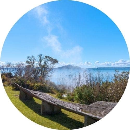 Lovely scene in Rotorua on a walk