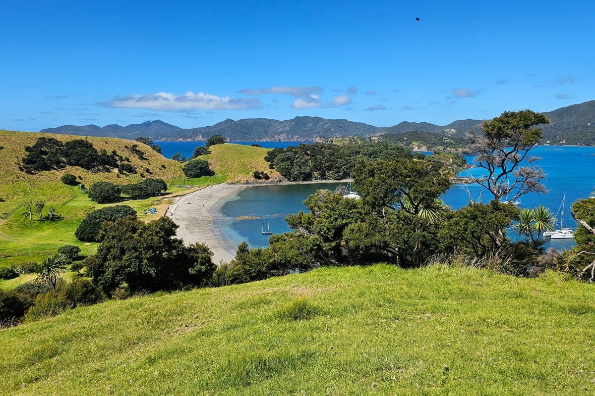 Urupukapuka Bay Beach