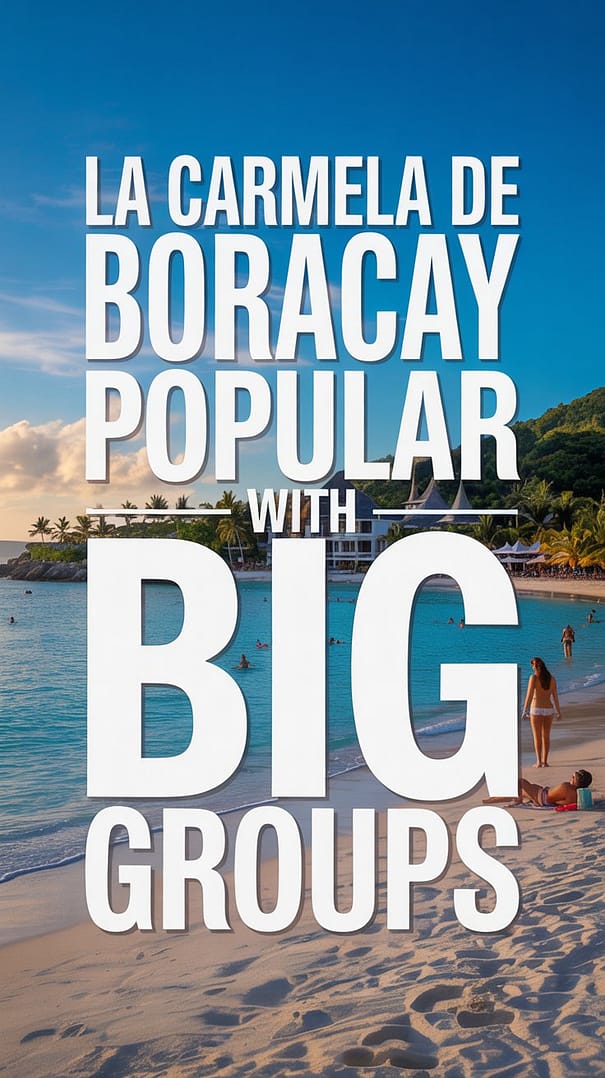 La Carmela de Boracay so popular with big groups